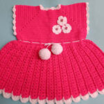 Patrón de un Hermoso Vestido Rosa