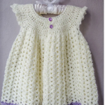Vestido de Bebé a Crochet