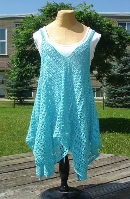 Crochet Summer Tank Top Pattern