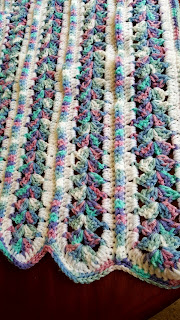 Mile a Minute Crochet Blanket