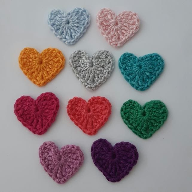 Patrón de Corazón a Crochet