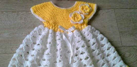 Bumble Bee Dress and Hat Crochet Pattern