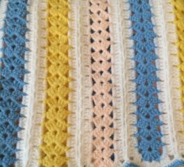 Mile a Minute Crochet Blanket