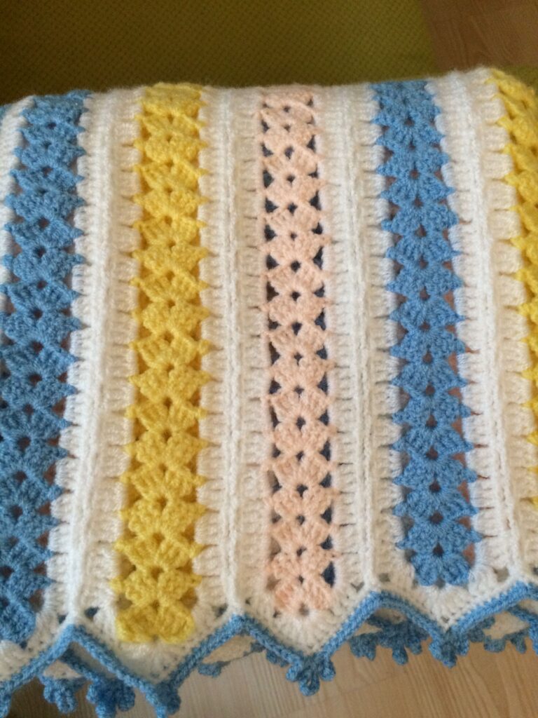 Mile a Minute Crochet Blanket