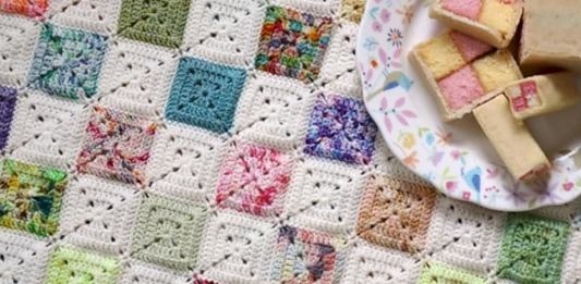 Battenberg Crochet Blanket Pattern