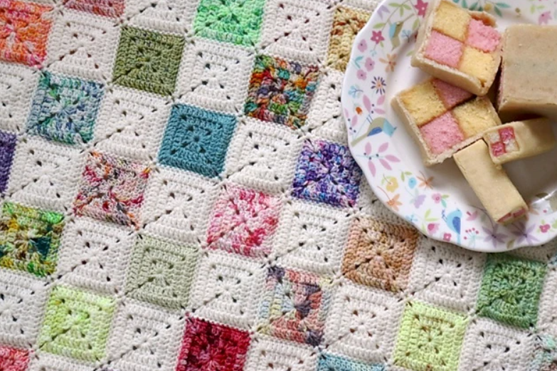 Battenberg Crochet Blanket Pattern