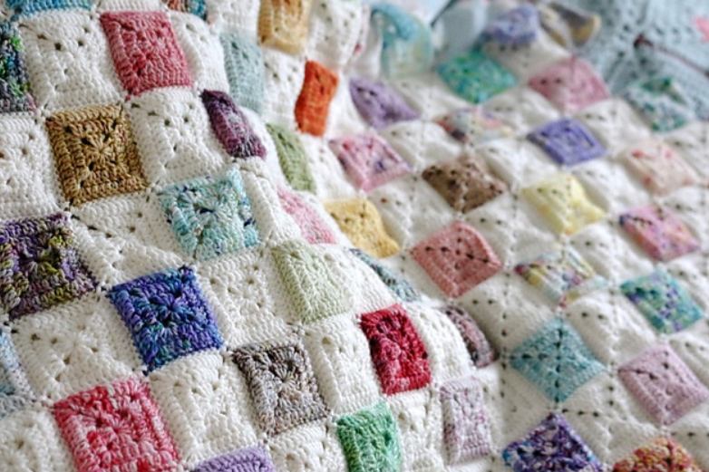 Battenberg Crochet Blanket Pattern