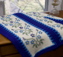 Morning Glory Afghan Pattern