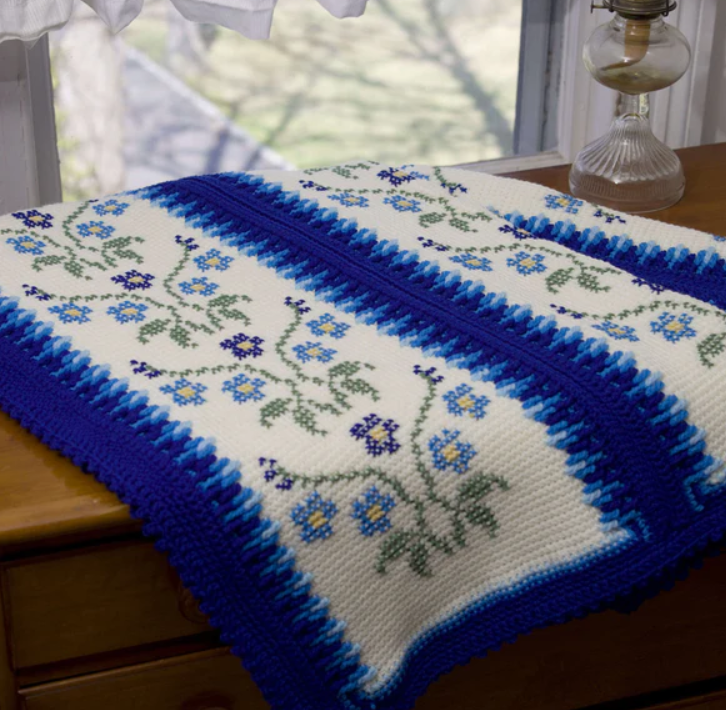 Morning Glory Afghan Pattern