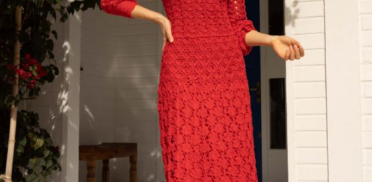 Red Crochet Dress Pattern