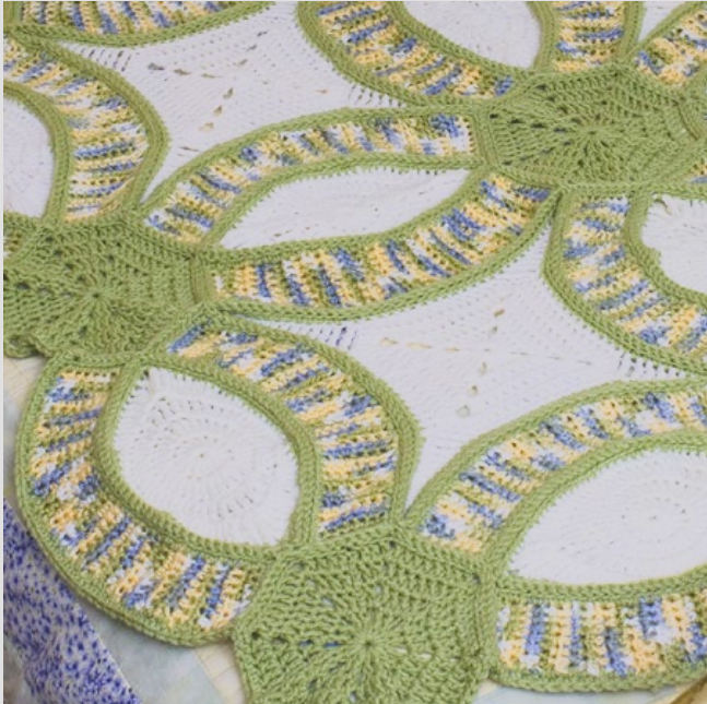 The Wedding Ring Crochet Quilt