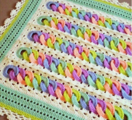 Crochet Circle Blanket Tutorial