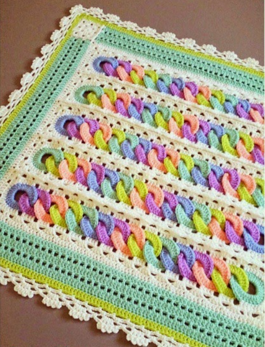 Crochet Circle Blanket Tutorial