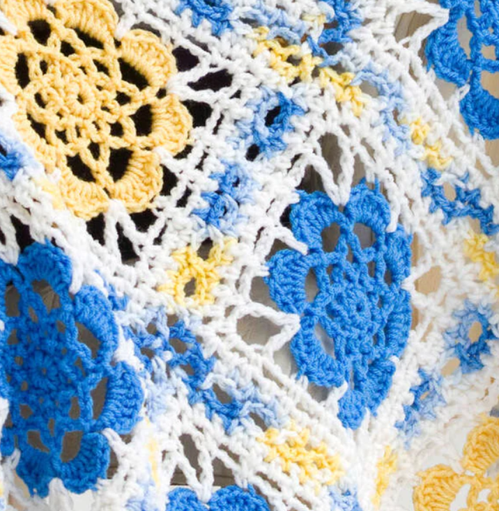 IMG: French Country Throw Crochet