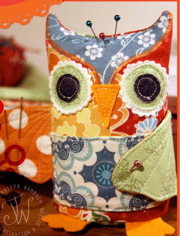  Owl Pincushion Pattern