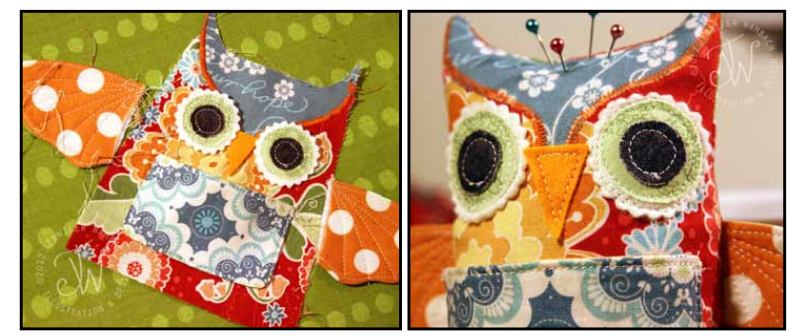  Owl Pincushion Pattern