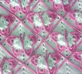 Crochet Butterfly Square Pattern