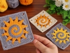 Read this article: Crochet Tutorial: Spiral Sun Granny Square