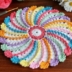 How to Crochet a Colorful Table Design