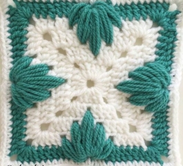 Granny Square Leaf Crochet: A Step-by-Step Guide
