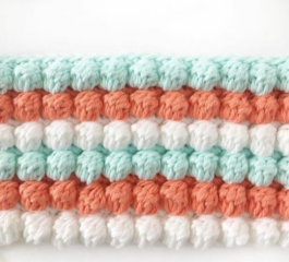 Crochet Bobble Stitch Free Pattern