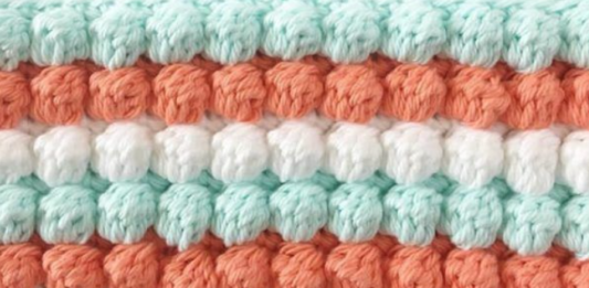 Crochet Bobble Stitch Free Pattern