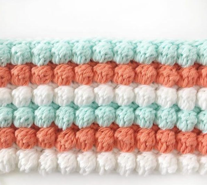  Crochet Bobble Stitch Free Pattern 