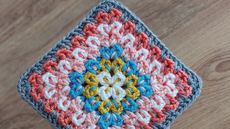 Beautiful Crochet Square Free Pattern 