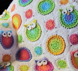 Owl Crochet Blanket Free PDF