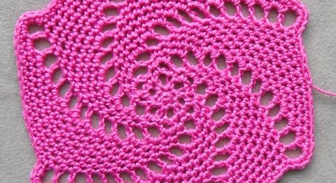 Swirled Hexagons Blanket Crochet Pattern