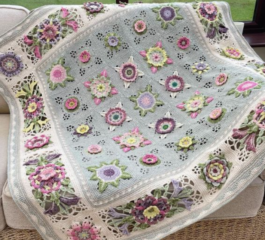 Fruit Garden Blanket – Free Crochet Pattern