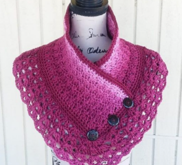 Pam’s Ombre Cowl Neckwarmer – Free Crochet Pattern