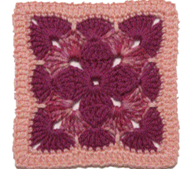 Tricolor Square Free Crochet Tutorial