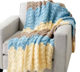 Ripple Crochet Afghan Pattern