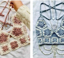 Beautiful Crochet Top – Motif-Based Design Tutorial