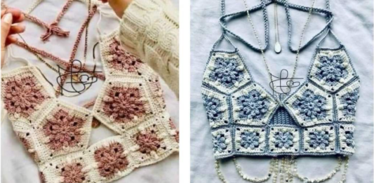 Beautiful Crochet Top – Motif-Based Design Tutorial