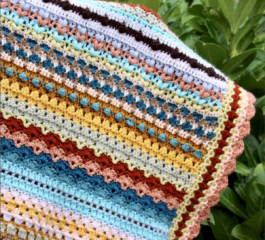 A Spicier Life Blanket Free Crochet Pattern