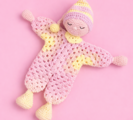 Granny Hexagon Doll Crochet Pattern