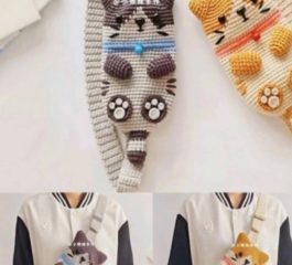 Cat Phone Bag Crochet Pattern
