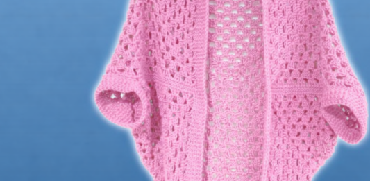 Granny Square Cocoon Cardigan Crochet Pattern