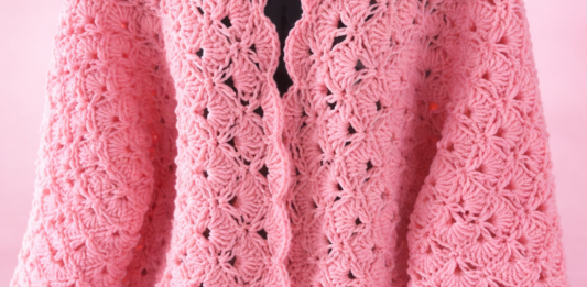 Shell Hexagon Cardigan – Free Crochet Tutorial