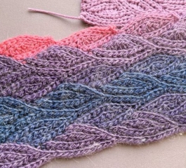 Liana Leaf Crochet Stitch Pattern